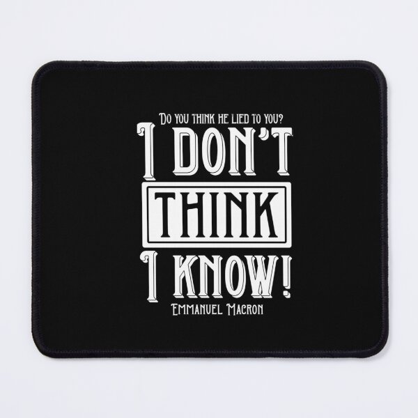 Item preview, I don't think, I know! Classic Poster designed and sold by BlancaAnaya.