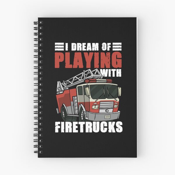 Item preview, Firefighting Fire Trucks For A Future Fireman Firefighter designed and sold by Nessshirts.