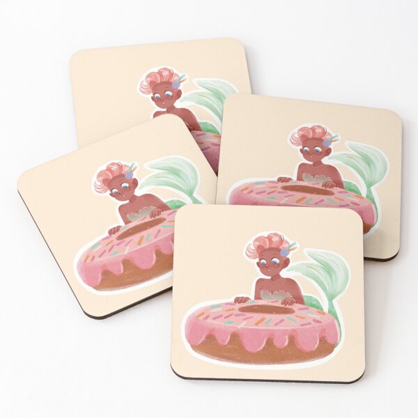 Item preview, Doughnut Mermaid designed and sold by Jenillustra.