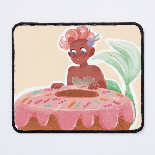 Item preview, Doughnut Mermaid designed and sold by Jenillustra.