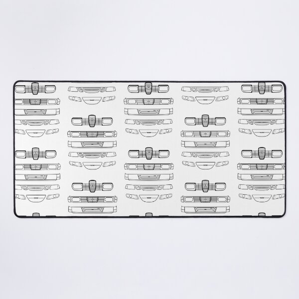 Item preview, Saab evolution classic cars 1960s-2010s black outline graphic designed and sold by soitwouldseem.