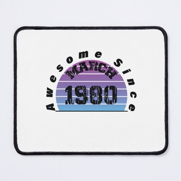 Item preview, AWESOME SINCE MARCH 1980 designed and sold by LunarVision.