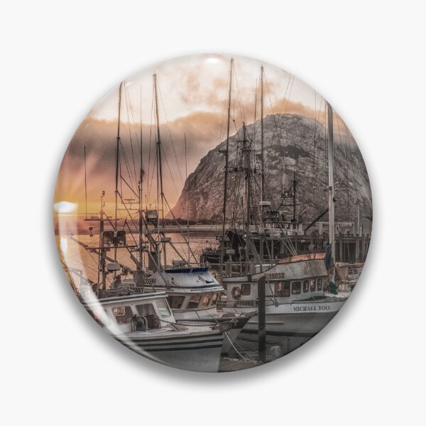 Item preview, Morro Bay Harbor At Sunset designed and sold by Fernando Margolles.