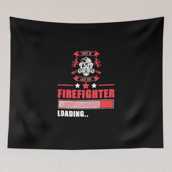 Item preview, First In Last Out Future Firefighter For A Fireman Trainee designed and sold by Nessshirts.