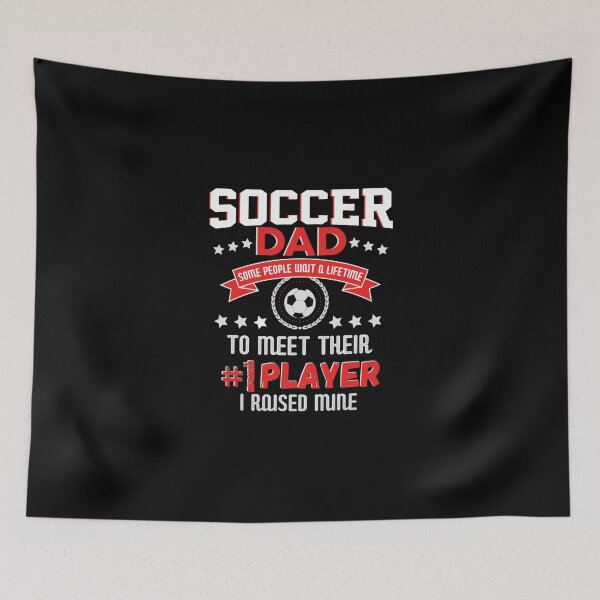 Item preview, Soccer Dad Tri-Blend T-Shirt designed and sold by rosebell76.