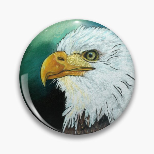 Item preview, Eagle with bible verse wait for the lord soar on wings like eagles designed and sold by CharisCreations.