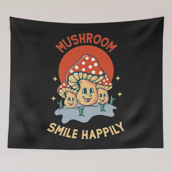 Item preview, Mushroom smile Mushroom happily Classic designed and sold by PootinTuon.