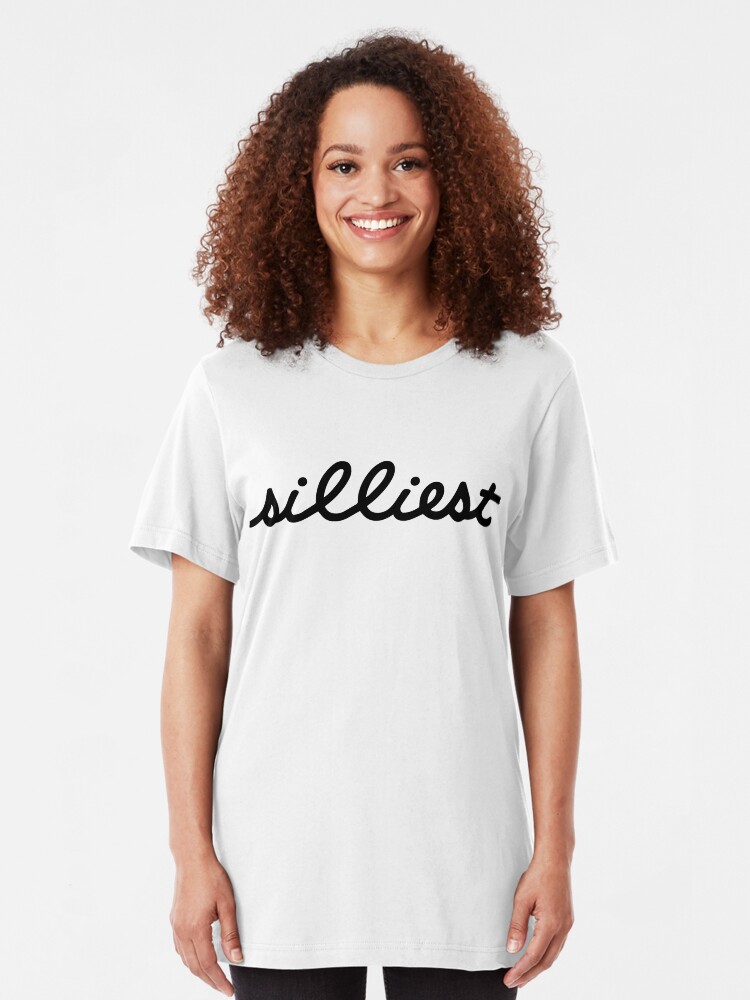 Alternative Ansicht von silliest (black) Slim Fit T-Shirt