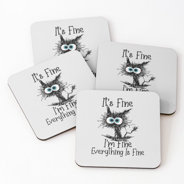 Item preview, It's Fine I'm Fine Everything Is Fine Classic T-Shirt designed and sold by BlancaAnaya.