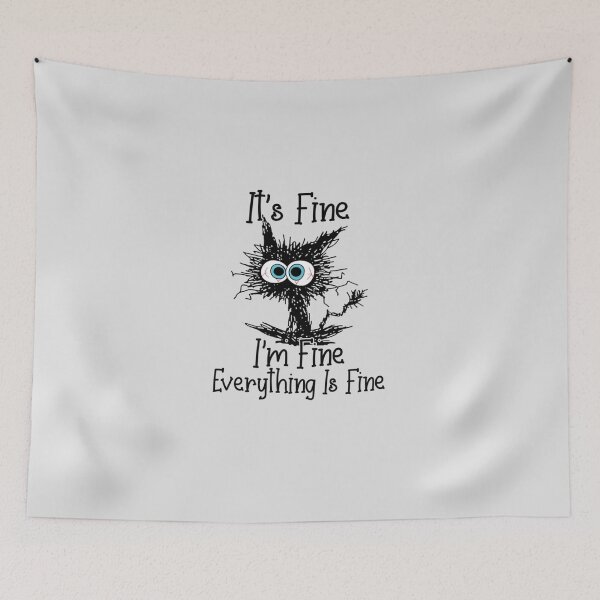 Item preview, It's Fine I'm Fine Everything Is Fine Classic T-Shirt designed and sold by BlancaAnaya.