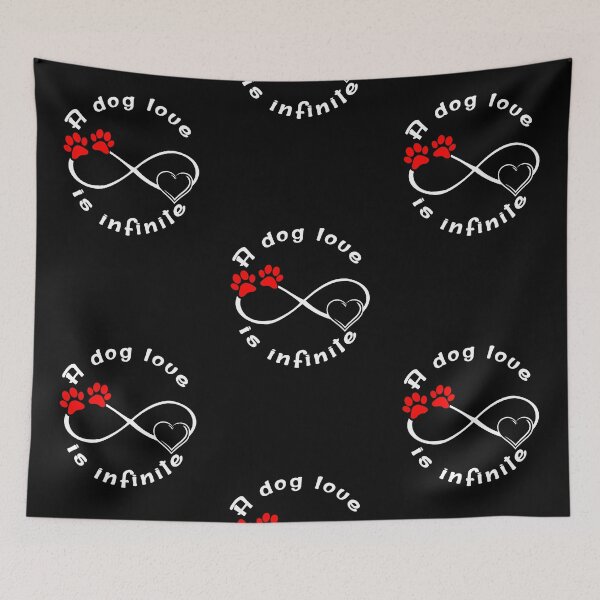 Item preview, A Dog Love Is Infinite designed and sold by LittleDuckk.
