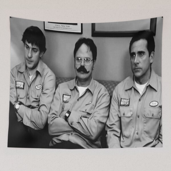 Item preview, Jim, Dwight and Michael at Utica designed and sold by OLMP.