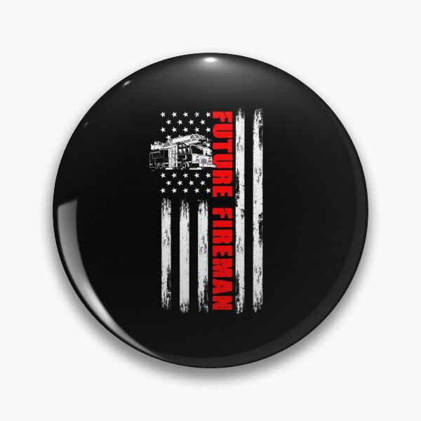 Item preview, American Flag Firefighter For A Firefighting Future Fireman designed and sold by Nessshirts.