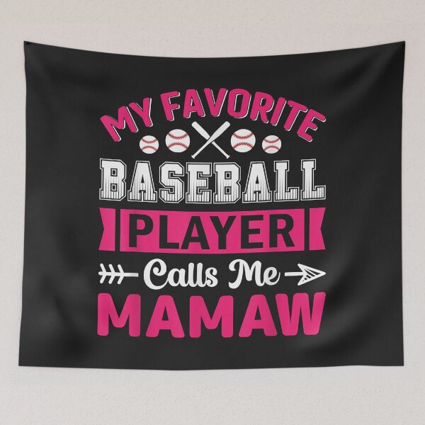 Item preview, My favorite baseball player calls me Mawmaw Outfit Baseball designed and sold by PootinTuon.