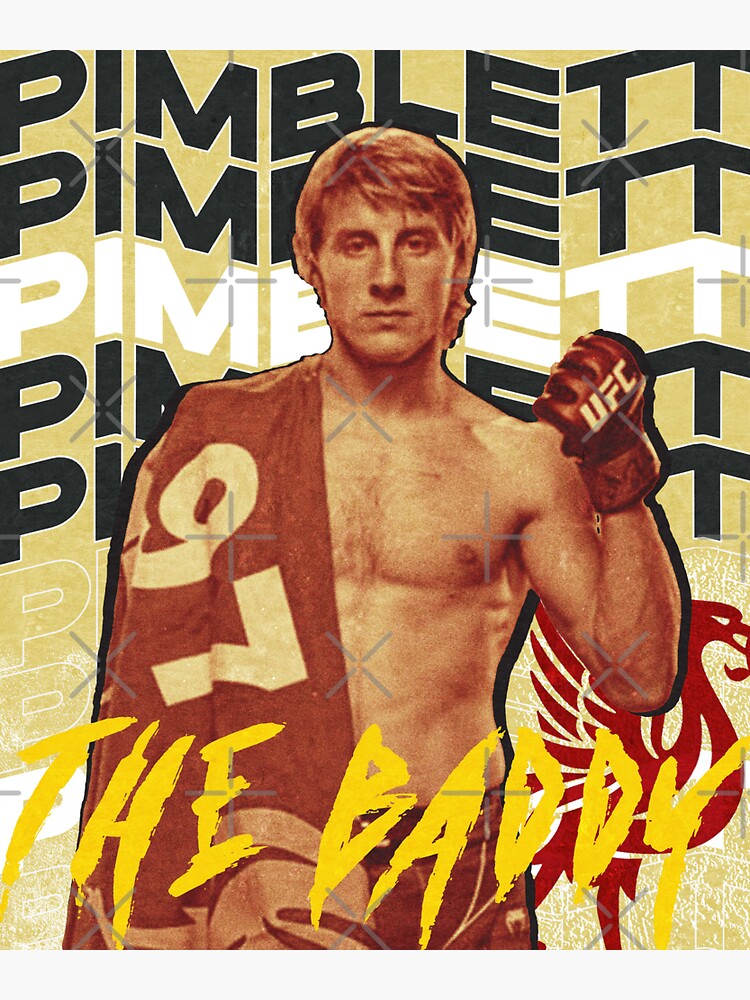 "Paddy Pimblett, The Baddy, Gifts For MMA And UFC Fans," Sticker For ...