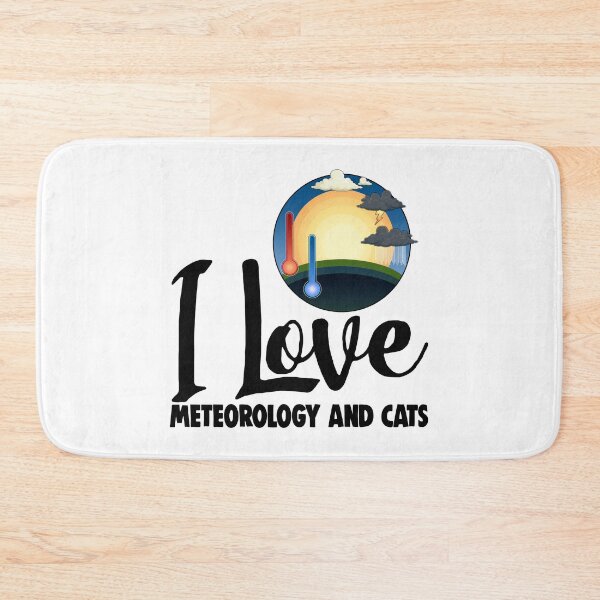 Item preview, I Love Meteorology And Cats designed and sold by Bendthetrend.