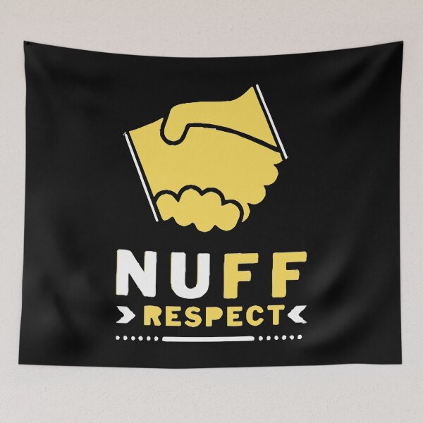 Item preview, nuff Respect yellow hands designed and sold by Heavdaiin.