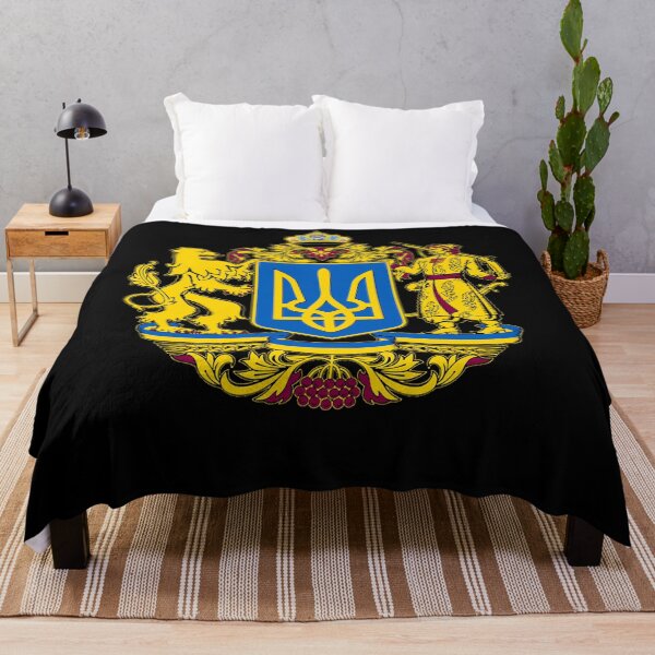 Item preview, Tryzub Тризуб Ukrainian national Symbol flag Slava Ukraini Classic designed and sold by KimMcdonald35.
