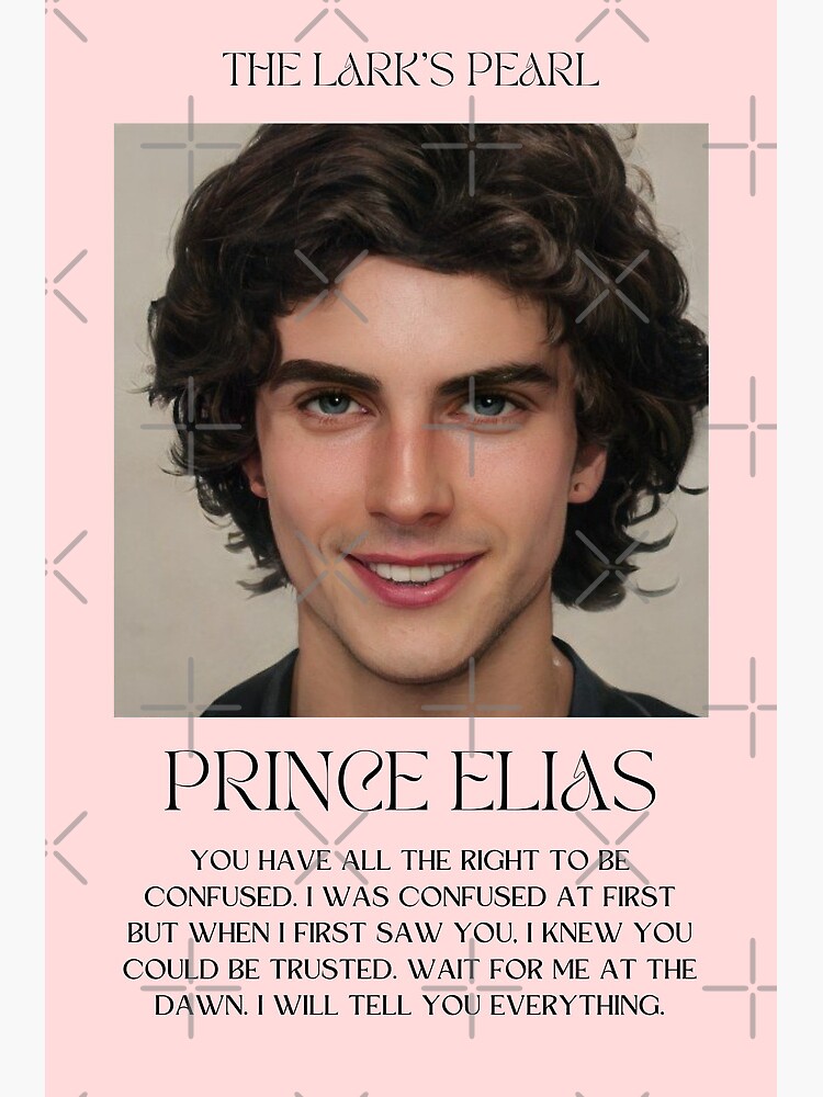 Thumbnail 2 of 2, Greeting Card, The Lark's Pearl Character Art: Prince Elias designed and sold by RockWinterRec.