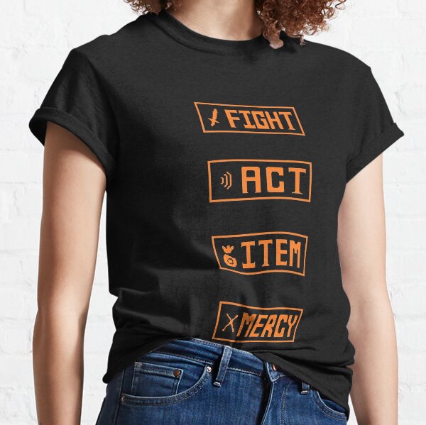 Undertale - Fight Menu Classic T-Shirt
