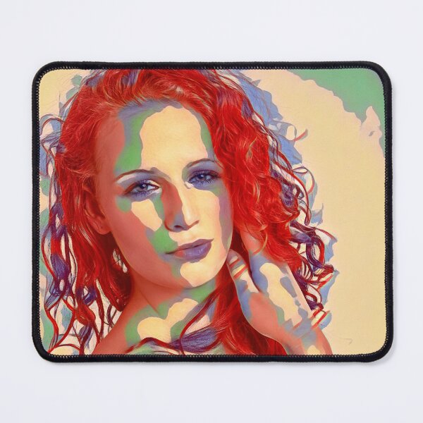 Item preview, "Rebecca" digital painting of beautiful model Rebecca designed and sold by pulchritude560.