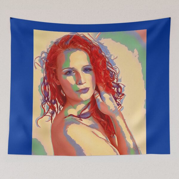 Item preview, "Rebecca" digital painting of beautiful model Rebecca  designed and sold by pulchritude560.