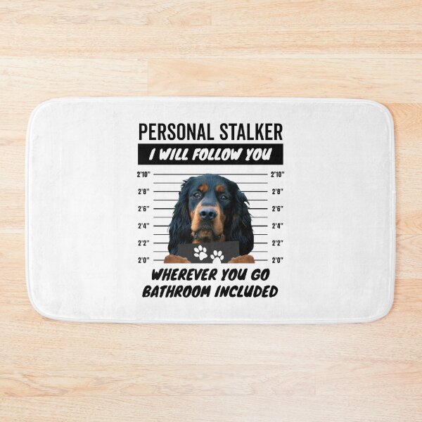 Item preview, Personal Stalker Dog – Black and Tan Gordon Setter designed and sold by More Cute Dogs.