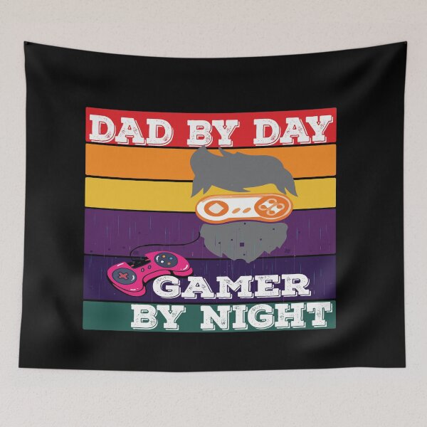 Item preview, dad by day gamer by night designed and sold by arianpink.