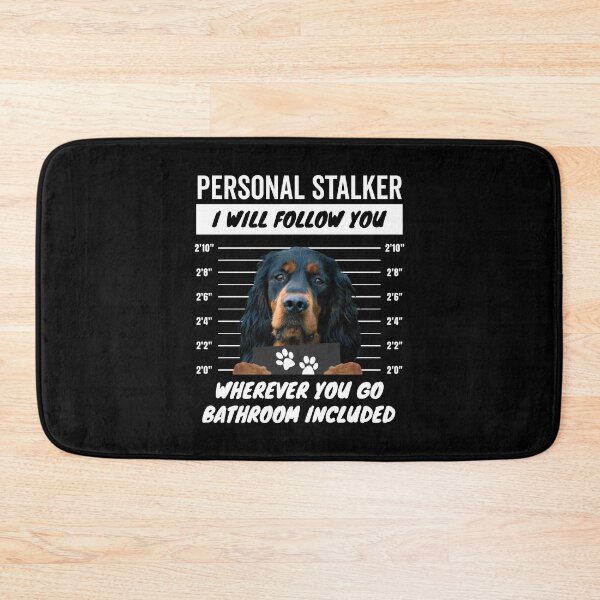 Item preview, Personal Stalker Dog – Black and Tan Gordon Setter designed and sold by More Cute Dogs.