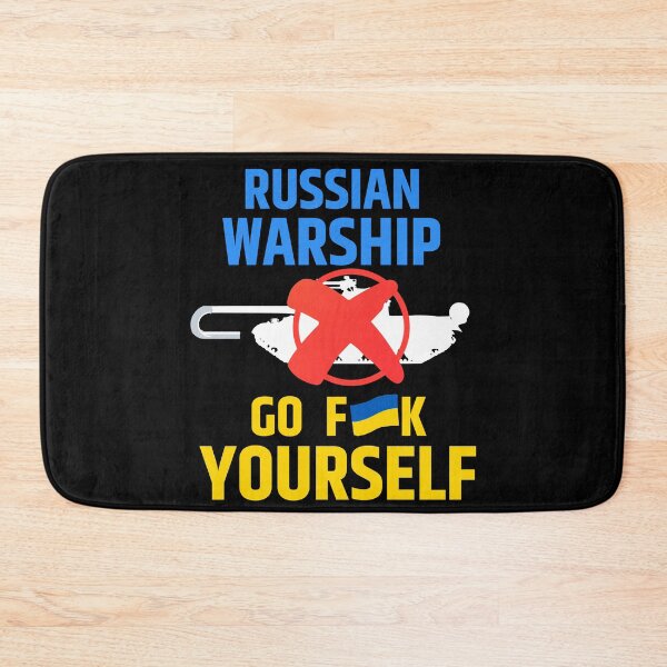 Item preview, Russian Warship go F**k yourself designed and sold by JAdotdotDesigns.