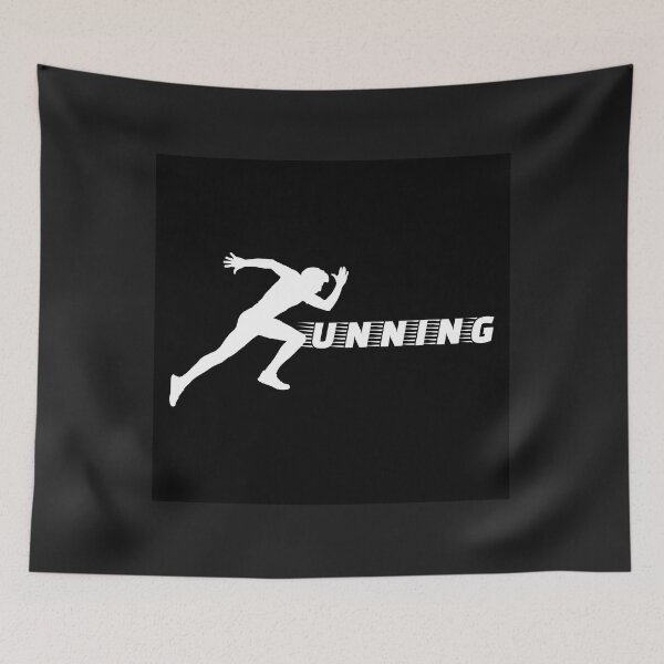 Item preview, Unning, running fast in a marathon. Sticker designed and sold by PootinTuon.