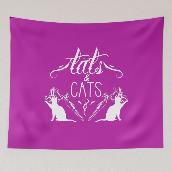 Item preview, Tats And Cats designed and sold by LittleDuckk.