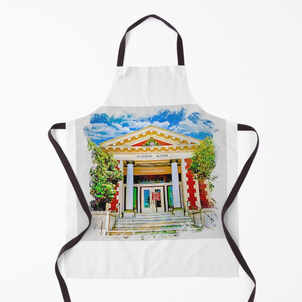 Item preview, Richmond Museum of History and Culture, Richmond, California - watercolor painting designed and sold by NickoPrints.
