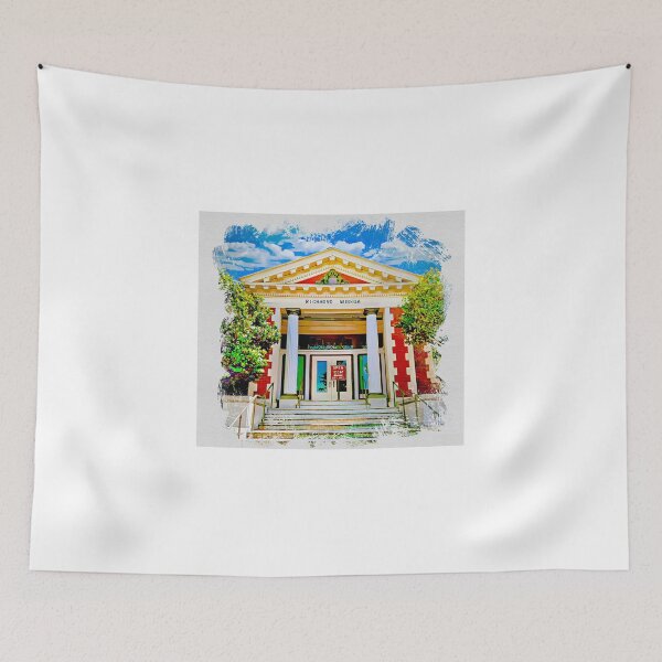 Item preview, Richmond Museum of History and Culture, Richmond, California - watercolor painting designed and sold by NickoPrints.