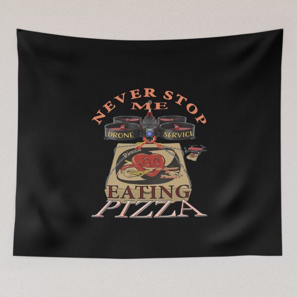 Item preview,  Never Stop Me Eating Pizza Funny Pizza Lover designed and sold by david parry.