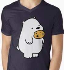 Ice Bear Cookies Men's V-Neck T-Shirt