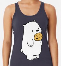 Ice Bear Cookies Racerback Tank Top