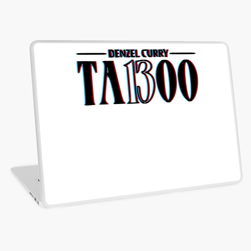 Taboo Denzel Curry Album Logo 3D