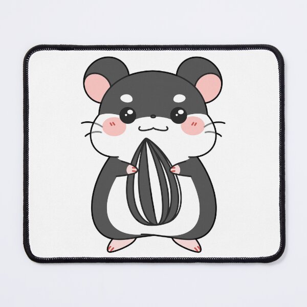 Item preview, Black and White Hamster designed and sold by MadeByBeata.