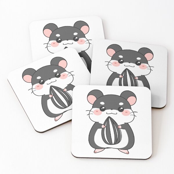 Item preview, Black and White Hamster designed and sold by MadeByBeata.