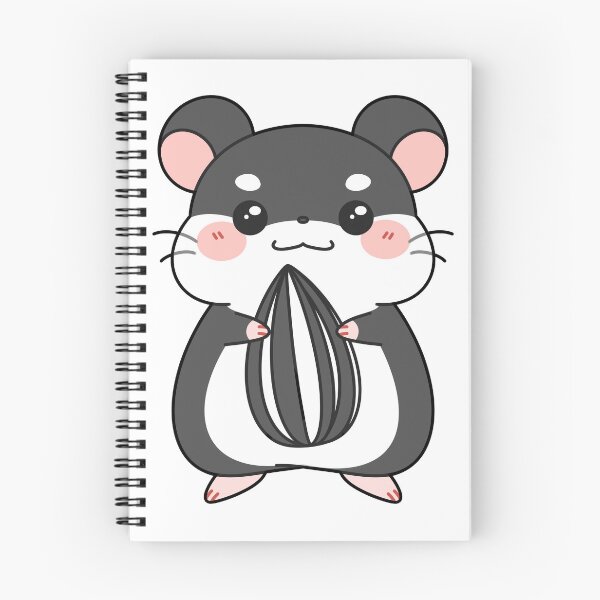 Item preview, Black and White Hamster designed and sold by MadeByBeata.