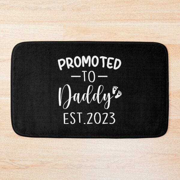 Item preview, gift promoted to daddy est 2023 , pregnancy announcement, father's dad, matching Mommy Daddy EST, couples pregnancy announcement  funny sarcastic Rude Offensive saying, designed and sold by joygift369.