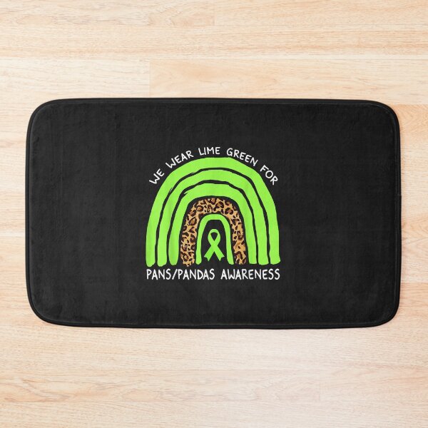 Item preview, We Wear Lime Green Rainbow For Pans Pandas Awareness designed and sold by PootinTuon.