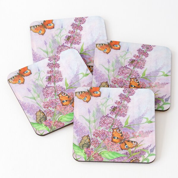 Item preview, Buddleia and butterflies designed and sold by OurShop.