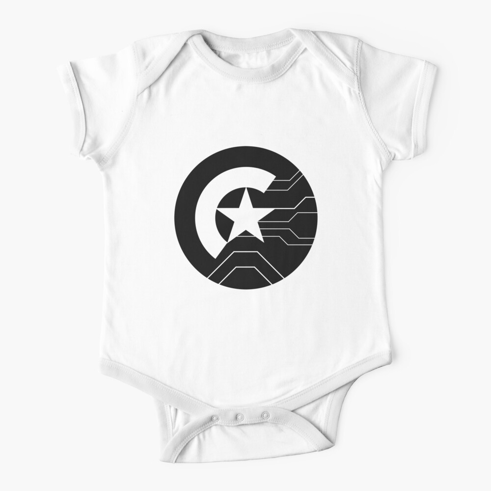 Stucky Shield Baby One Piece By Karlaosted Redbubble