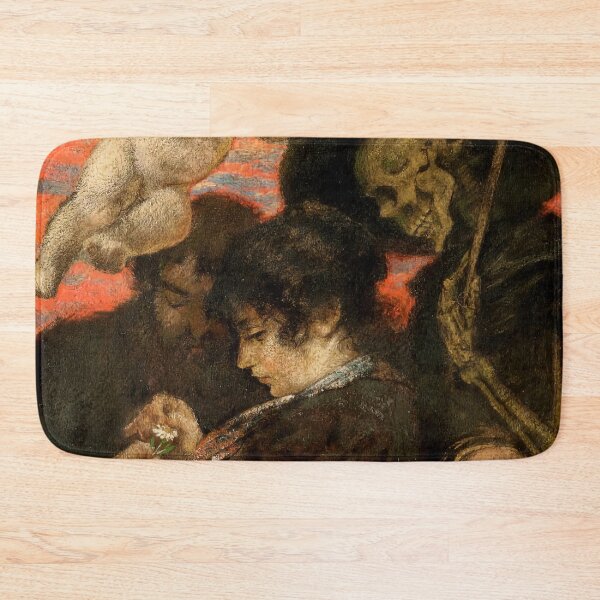 Item preview, Cupid and Death by Hans Thoma designed and sold by AestheticsXarts.