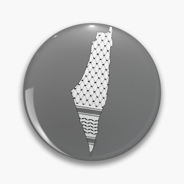 Item preview, Keffiyeh - map of Palestine designed and sold by Lubnas-Randoms.