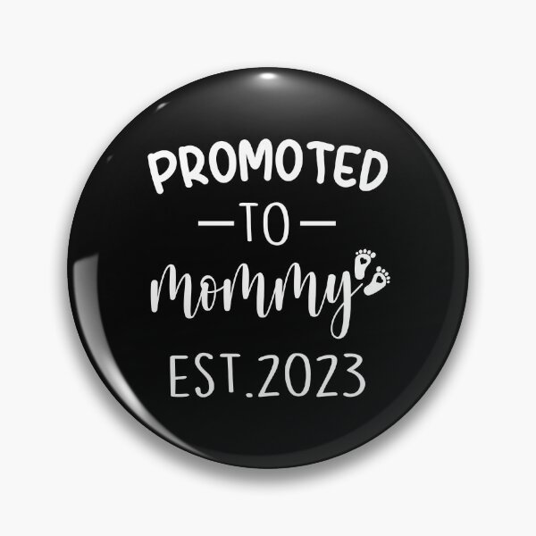 Item preview, promoted to mommy est 2023, pregnancy announcement, father's dad, matching Mommy Daddy EST, couples pregnancy announcement  funny sarcastic Rude Offensive saying, designed and sold by joygift369.