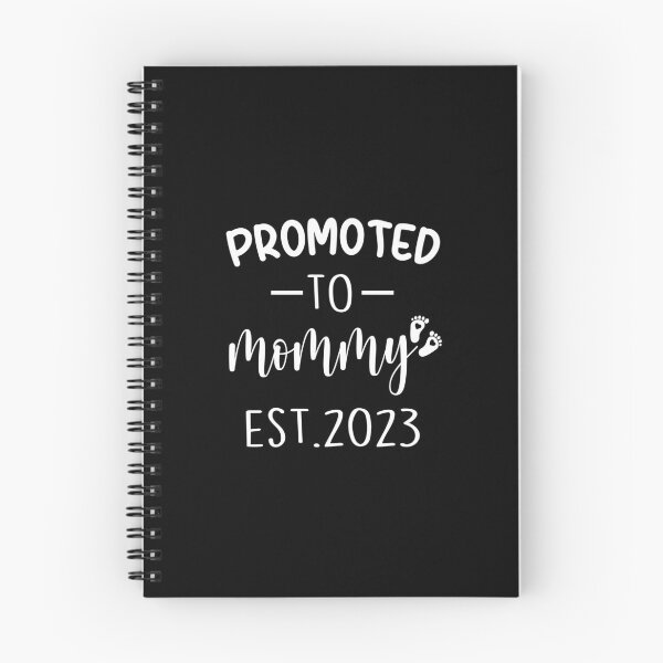 Item preview, promoted to mommy est 2023, pregnancy announcement, father's dad, matching Mommy Daddy EST, couples pregnancy announcement  funny sarcastic Rude Offensive saying, designed and sold by joygift369.