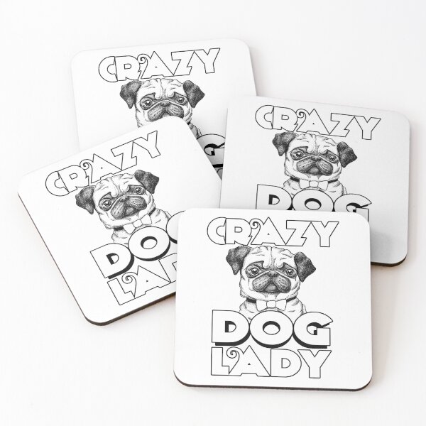 Item preview, Crazy Dog Lady designed and sold by LittleDuckk.